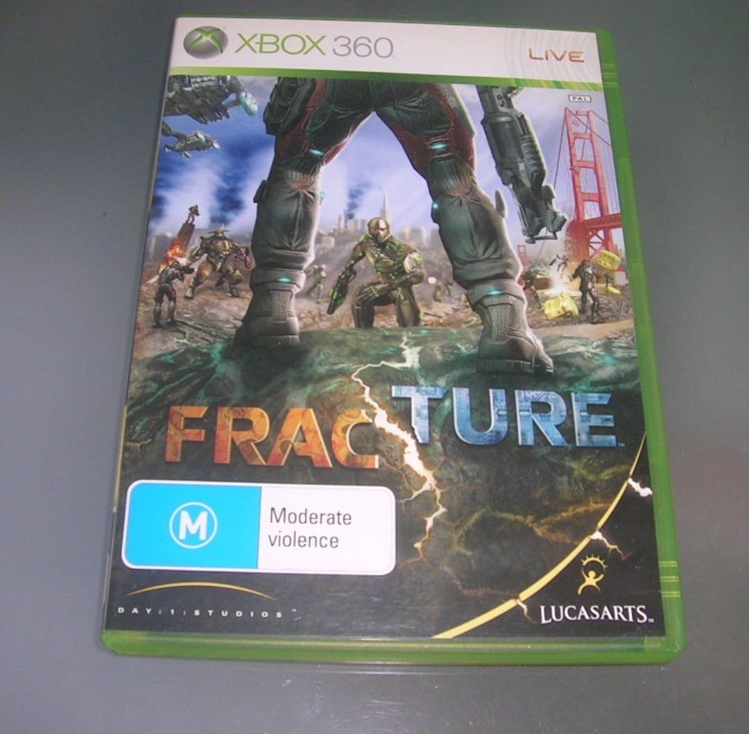 Xbox 360 Fracture 遊戲機 遊戲機遊戲 Carousell