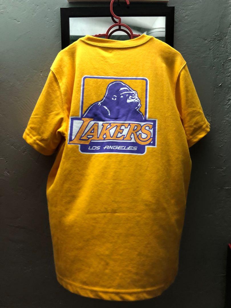 Xlarge x Lakers x New era, Men's Fashion, Tops & Sets, Tshirts 