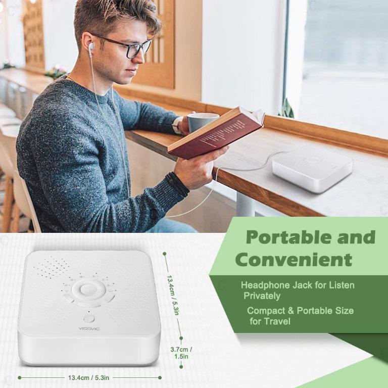 YISSVIC White Noise Machine 16 Soothing Sounds Sleep Aid Machine Sound ...