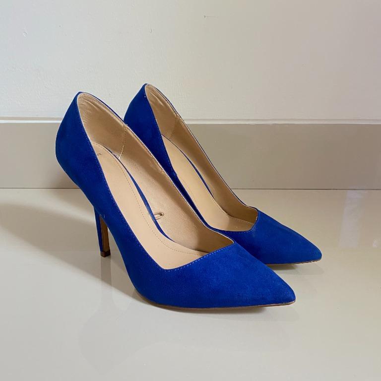 royal blue court shoes uk