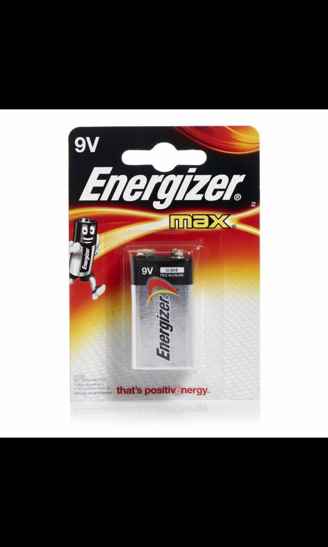9V Energizer battery406086759020636160