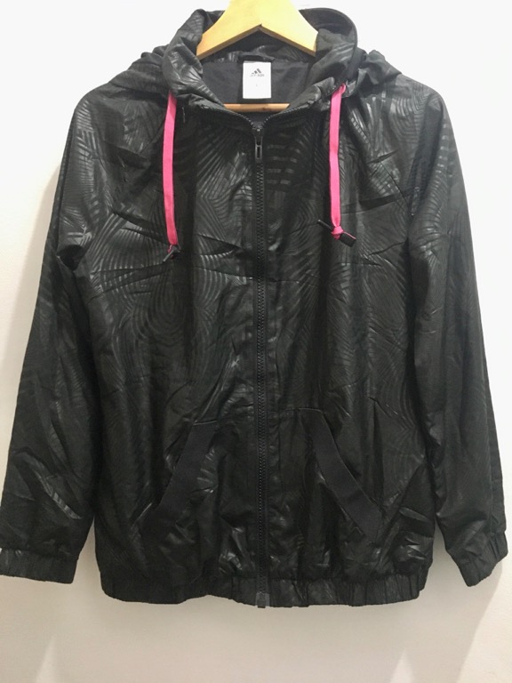 adidas zip up windbreaker