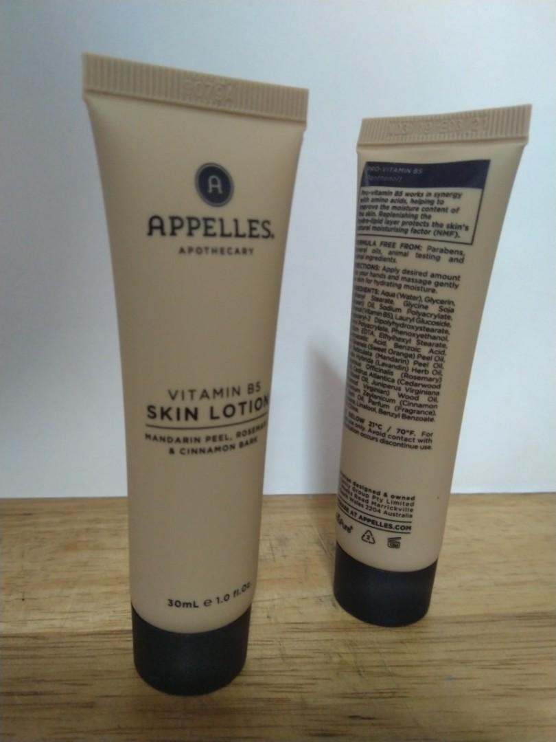 Appelles Vitamin B5 Skin Lotion TravelSize, Beauty & Personal Care