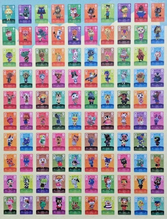 Full list: Amiibo Design Series (1-400) Animal Crossing Video
