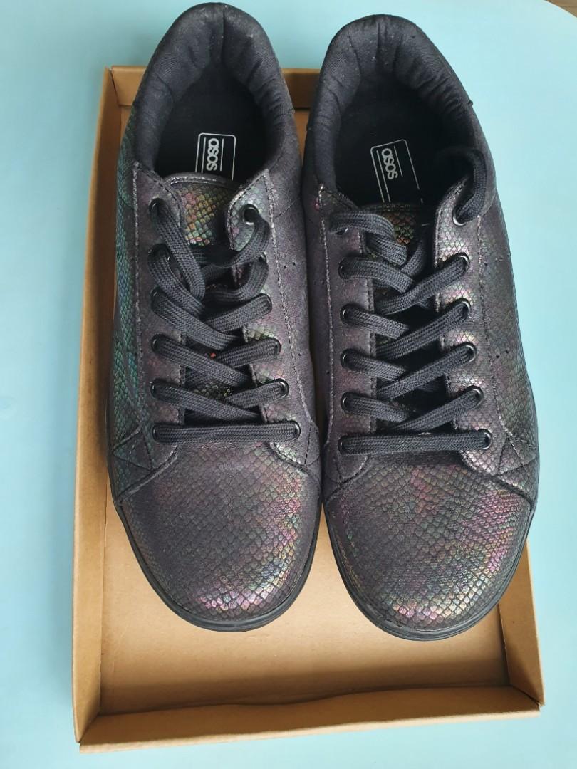 Asos on sale iridescent shoes