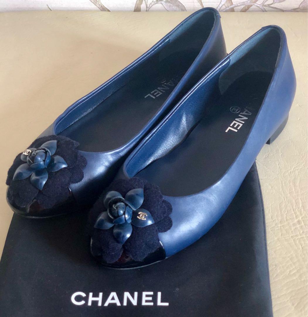 dark navy flats