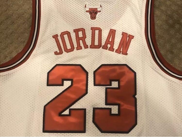 AUTHENTIC NIKE JORDAN 23 BULLS HOME JERSEY, Men's Fashion, Activewear