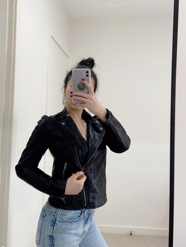 ax leather jacket