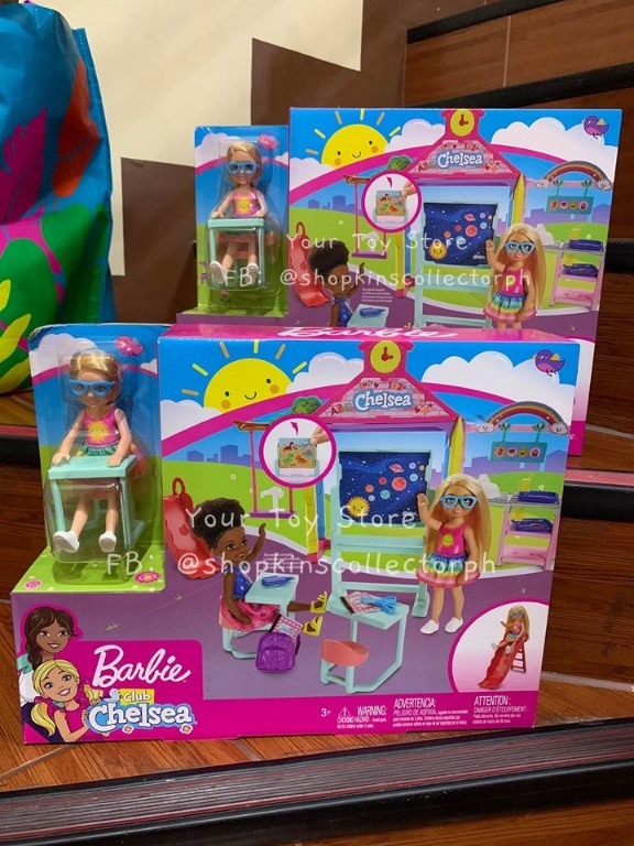 Barbie Club Chelsea Doll And School Playset Toys Games Toys On Carousell
