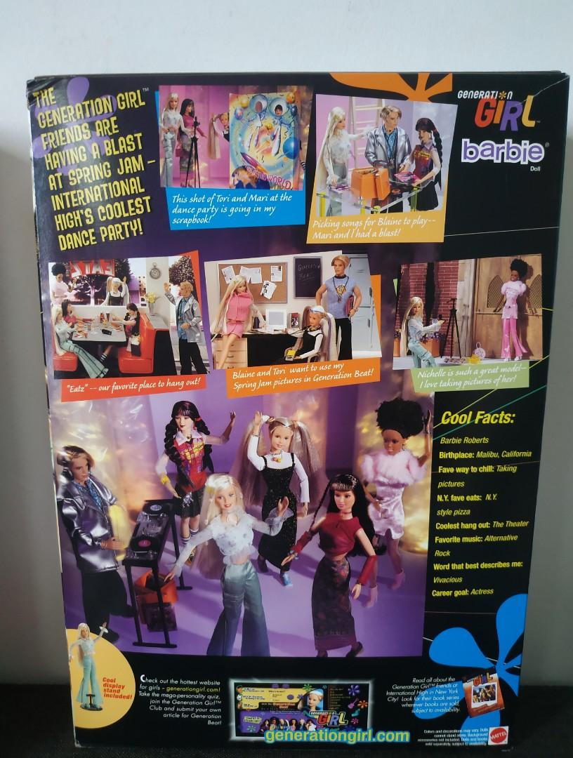 Barbie generation girl sales international high school playset