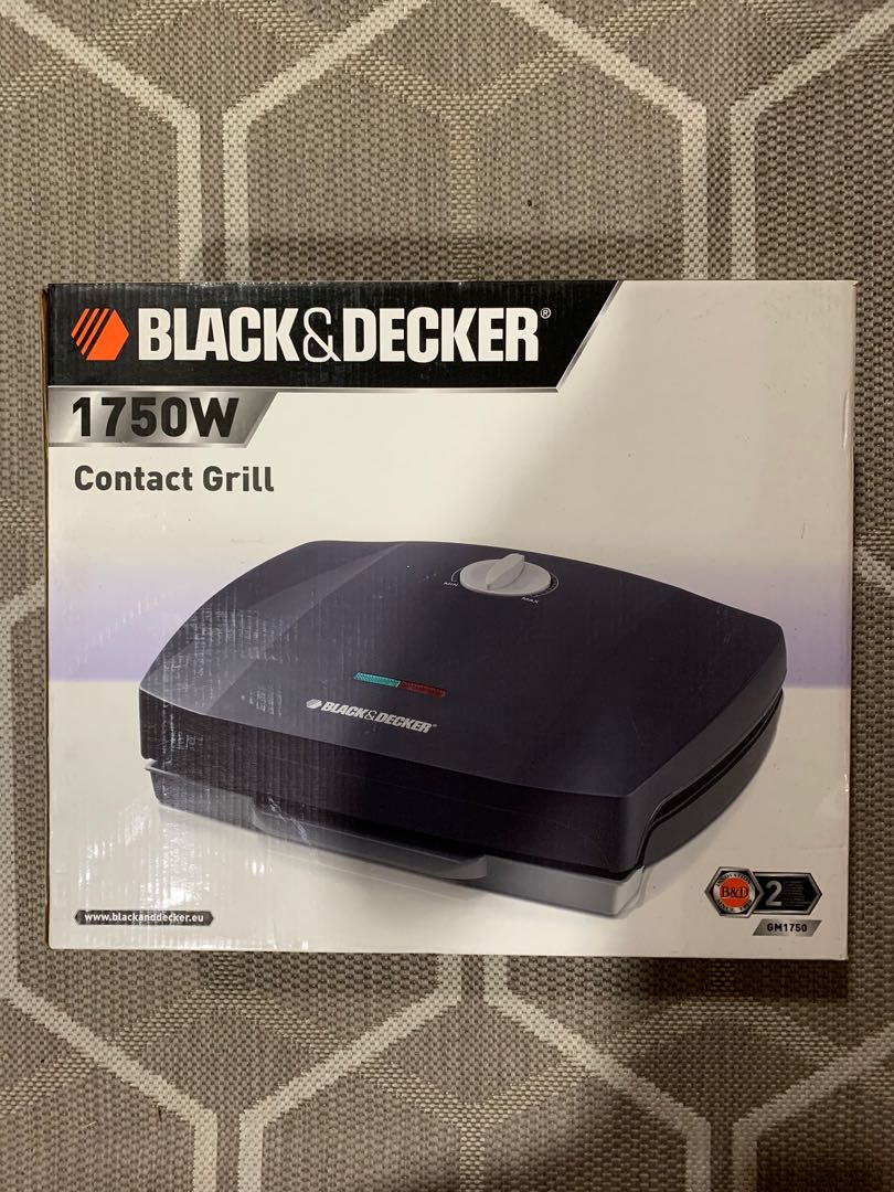 Black & Decker Contact Grill, Furniture & Home Living, Kitchenware
