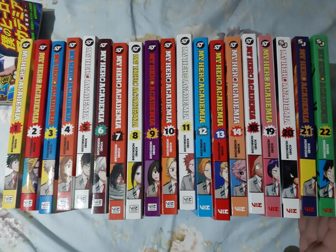 Boku No Hero Academia Bnha Manga Books Comics Manga On Carousell