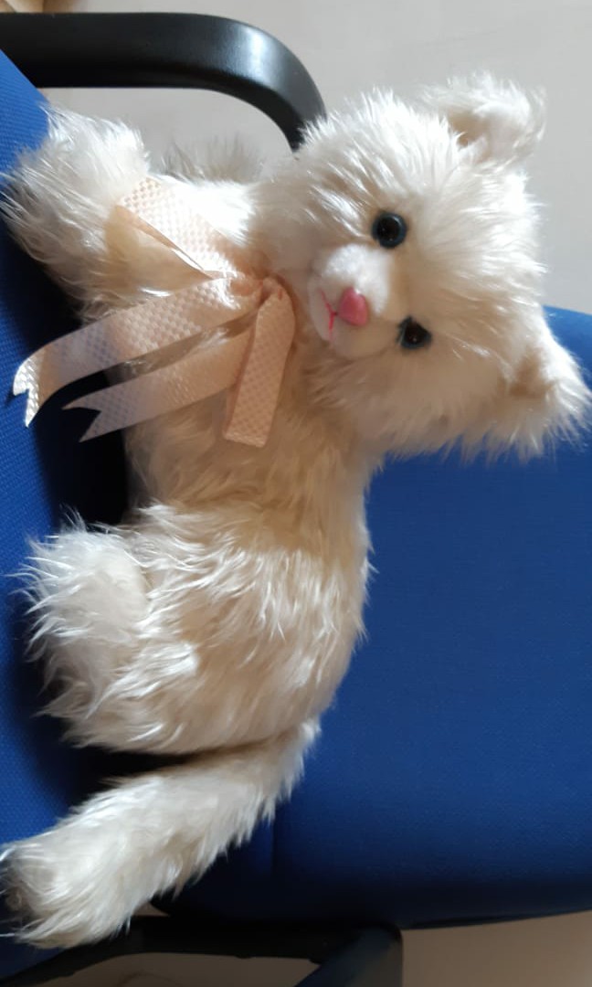 Boneka Kucing Anggora Besar Toys Collectibles Lainnya Di Carousell