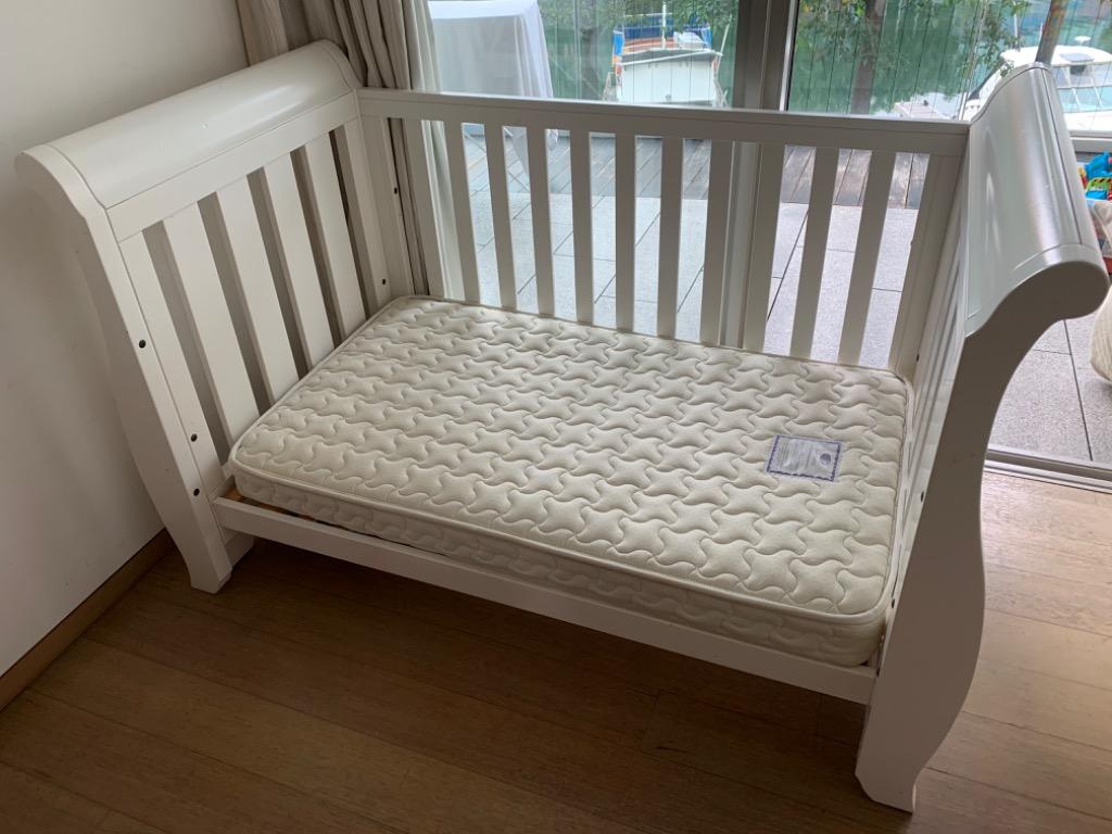 sleigh cot convert to bed