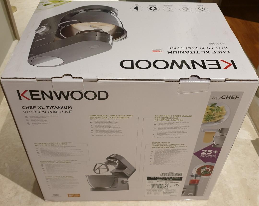 chef xl titanium kvl8499s limited edition