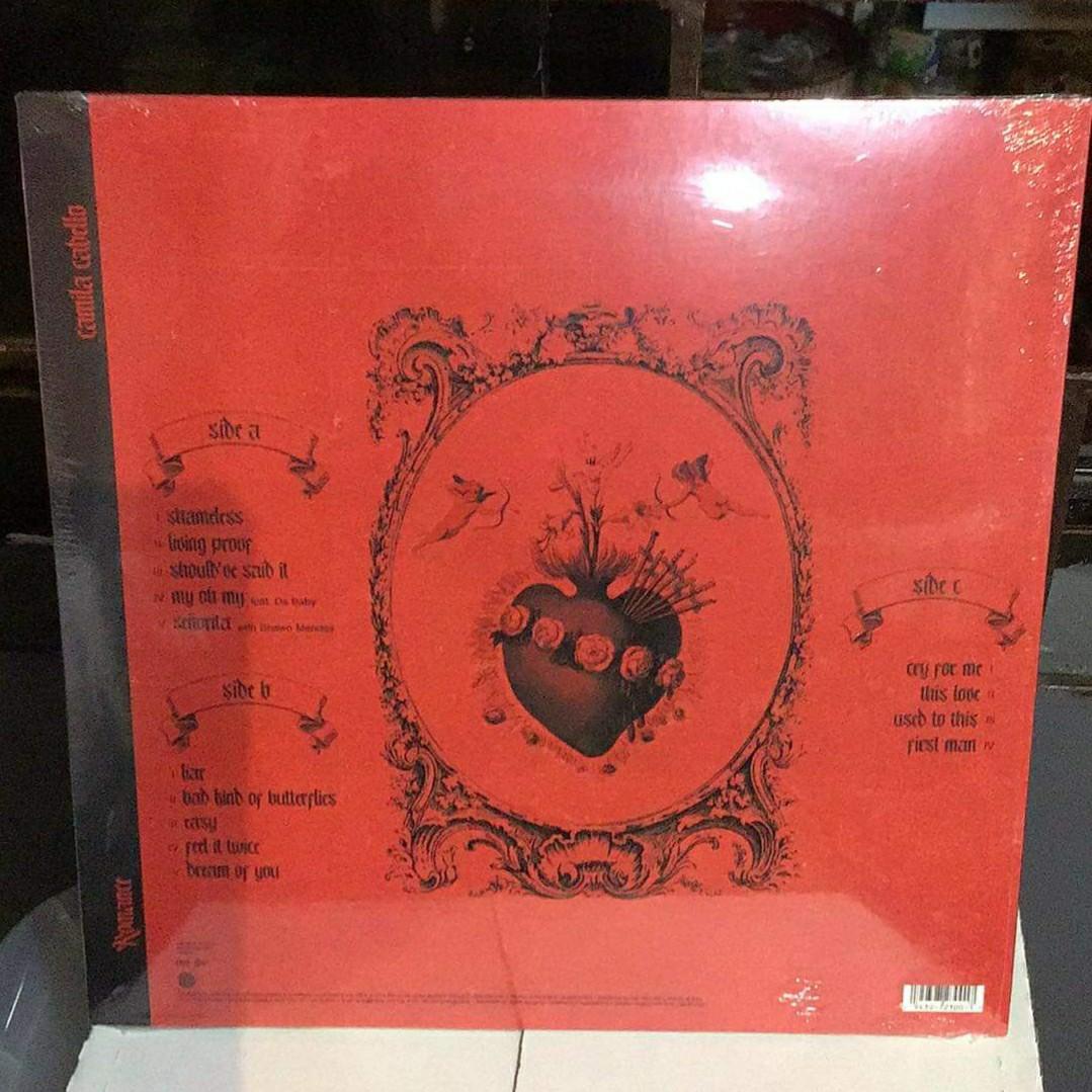 Camila Cabello Romance Vinyl Lp Music Media Cd S Dvd S Other Media On Carousell 2 × vinyl, lp, single sided, etched, limited edition, red vinyl, bonus cd, posterli, 5000 adet sınırlı basım, kırmızı renkli. camila cabello romance vinyl lp
