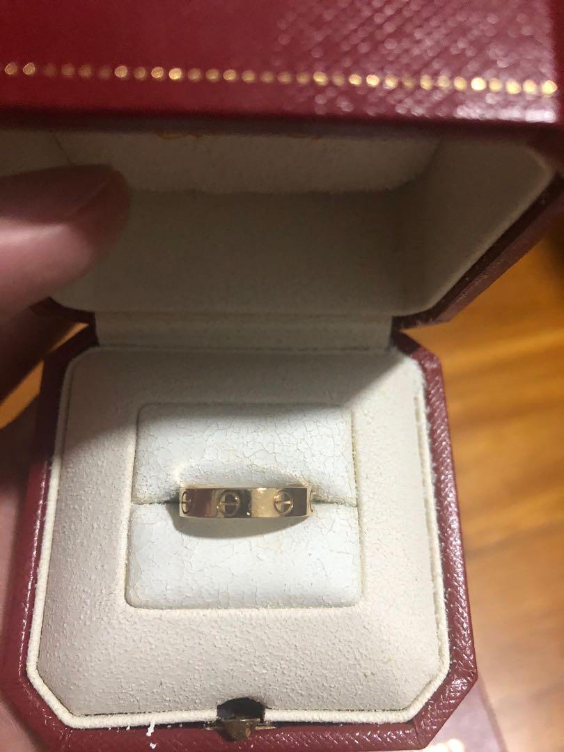 Cartier ring ladies best sale