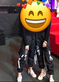 Celana jogger hitam tumblr