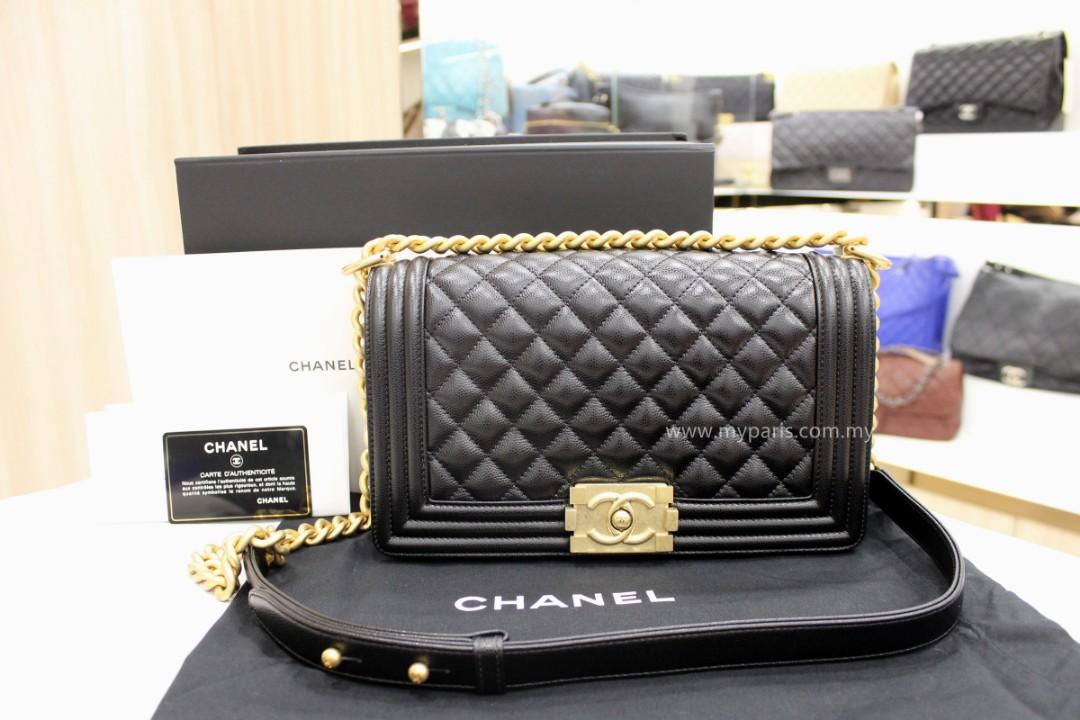 Chanel le boy old medium top price