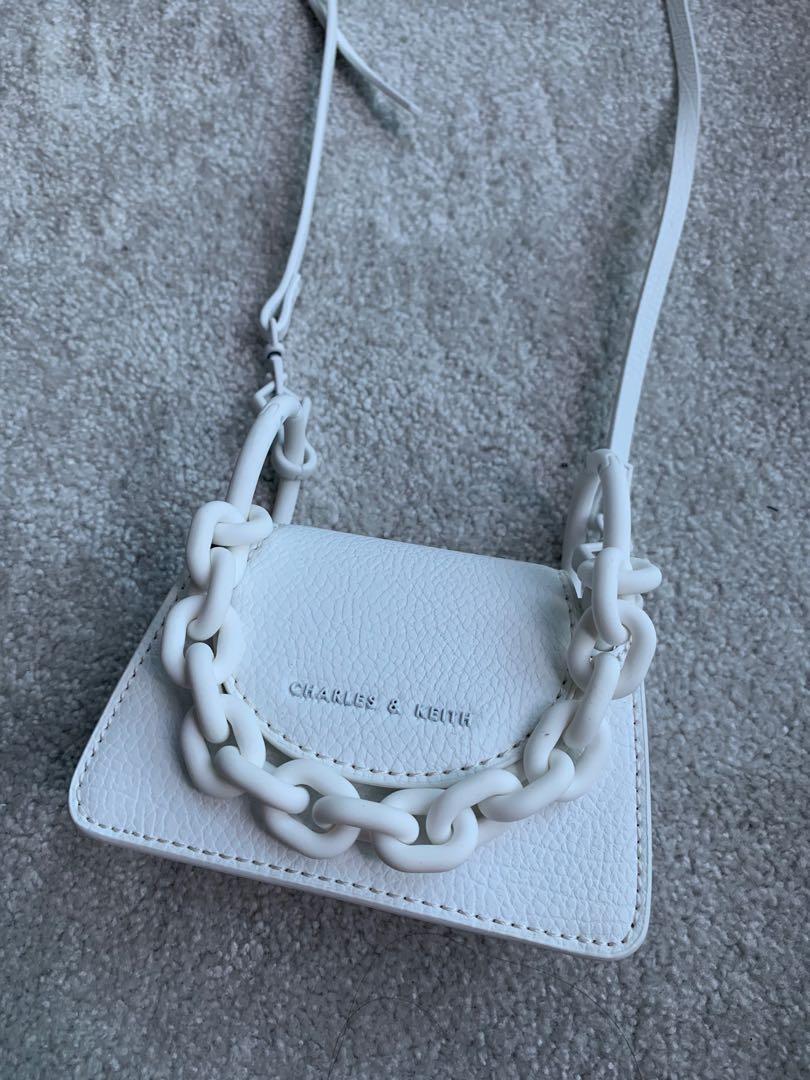 charles & keith mini sling bag, Women's Fashion, Bags & Wallets, Cross