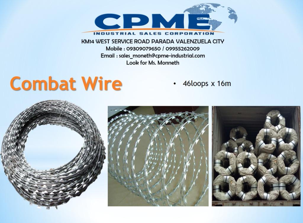 Combat Wire, Commercial & Industrial, Construction & Building Materials ...