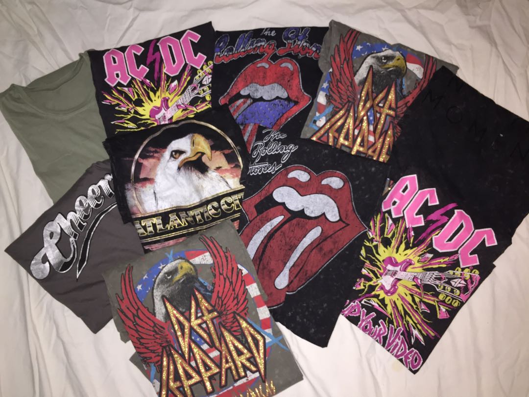 Cotton on band tees clearance