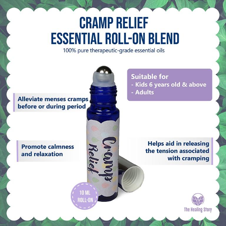 Cramp Relief Essential Oil Roll On Blend For Easing Menses Cramps During Period Health Beauty Bath Body On Carousell