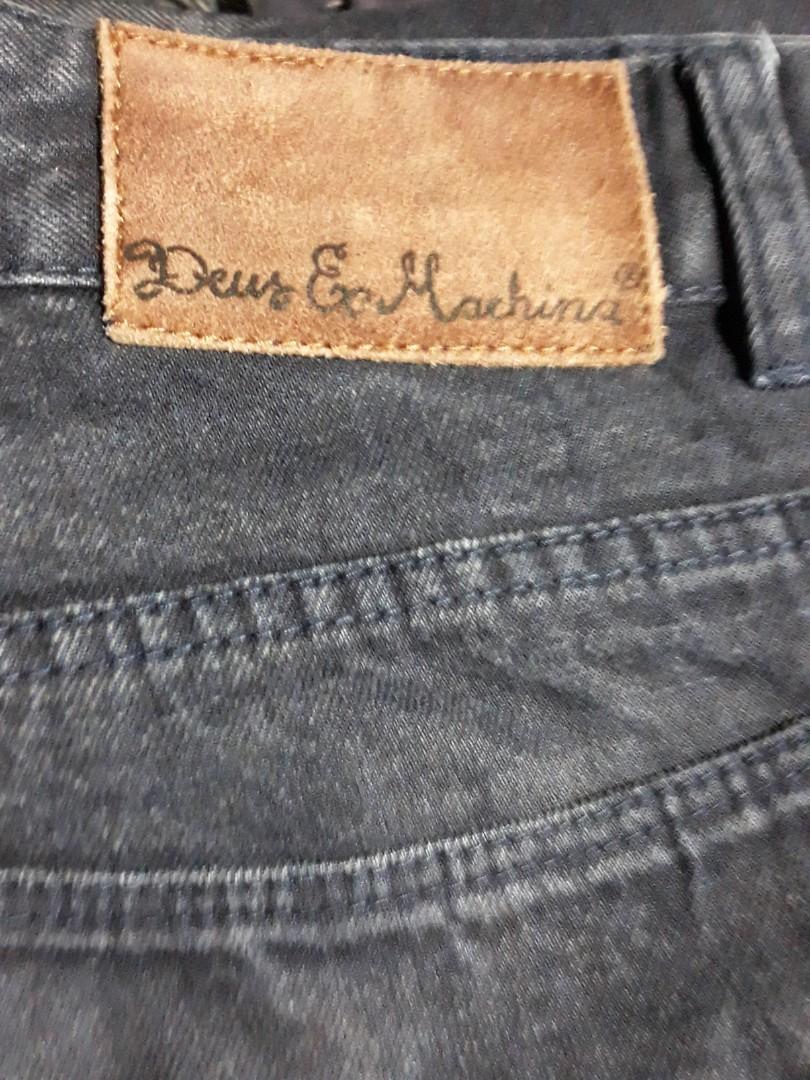 Deus Ex Machina mens dark navy blue denim jeans, Men's Fashion, Bottoms ...