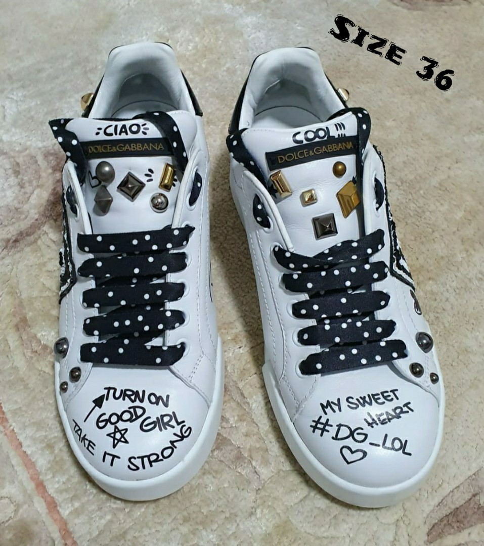 Dolce Gabbana sneakers, Luxury, Sneakers & Footwear on Carousell