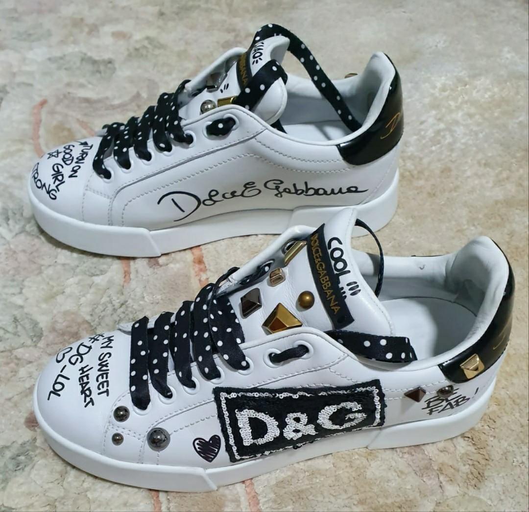 Dolce Gabbana sneakers, Luxury, Sneakers & Footwear on Carousell