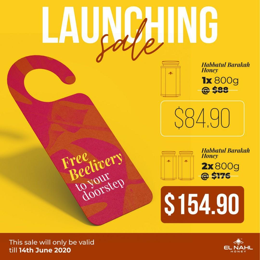 Egyptian Black Seed Honey 800g (FREE DELIVERY! BACK IN ACTION FOR A