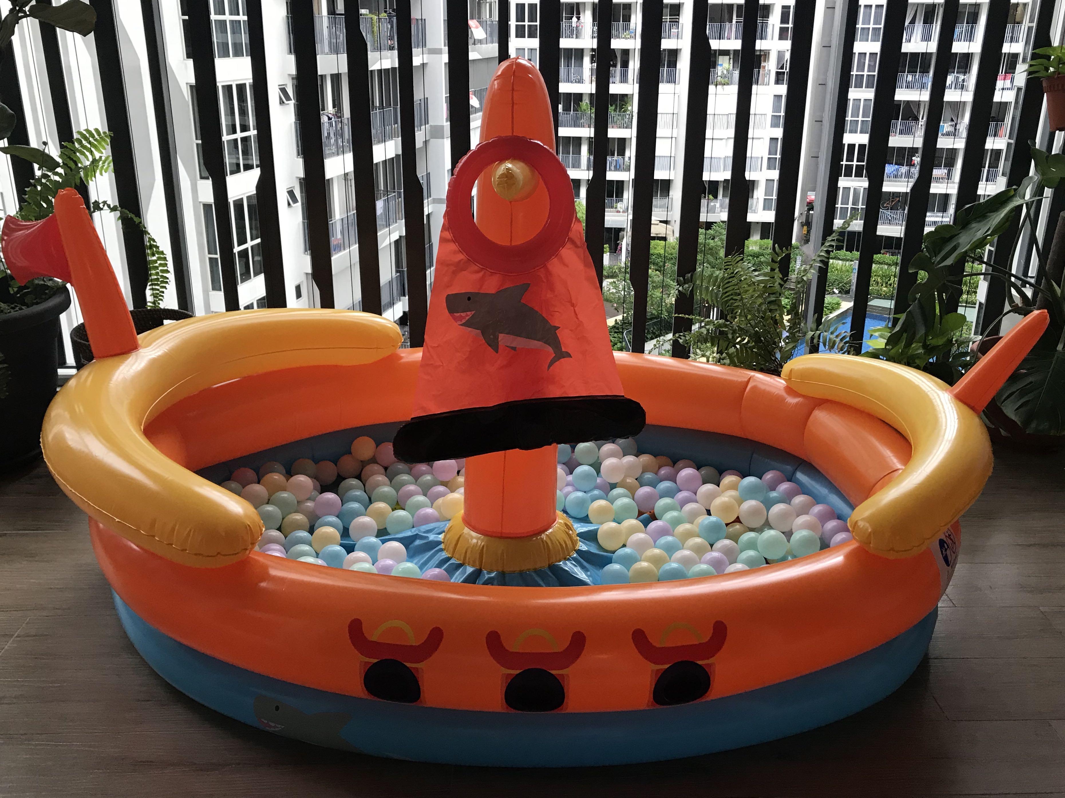 pirate inflatable pool