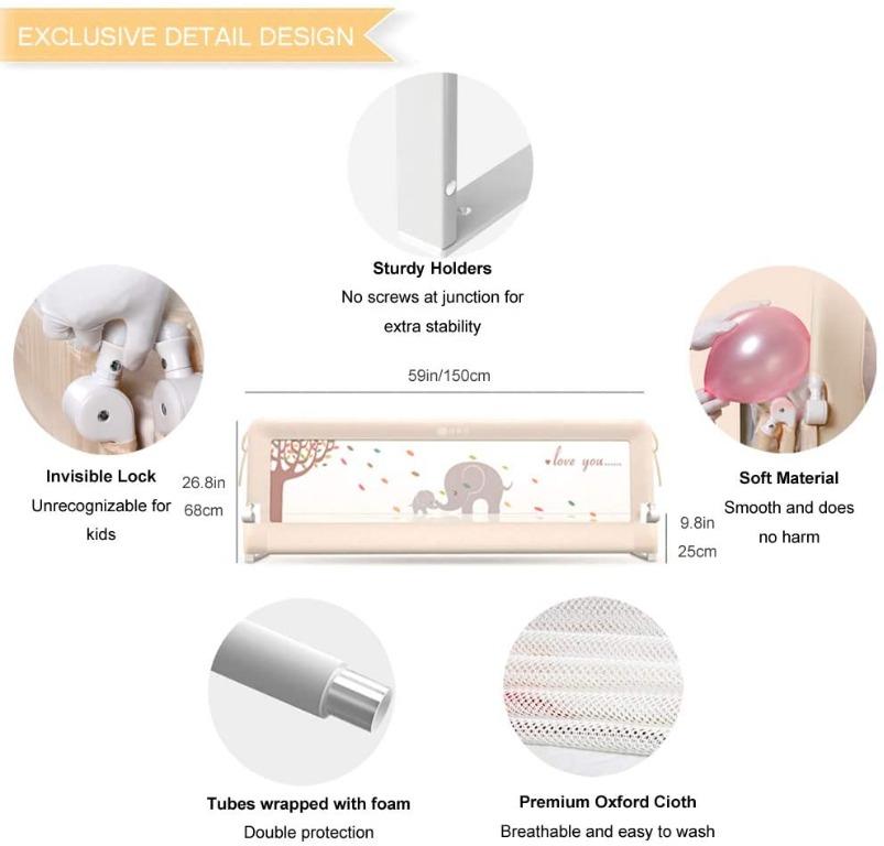 Baby bbz clearance bed rail