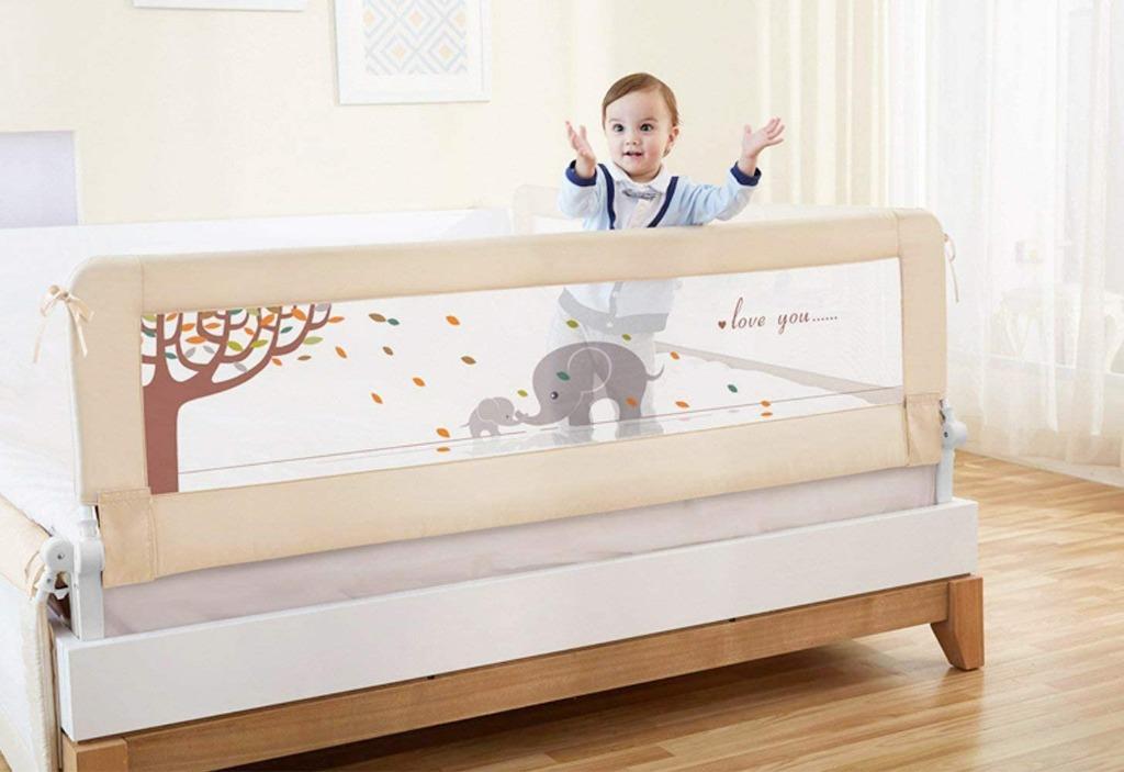 queen size bed guard rail