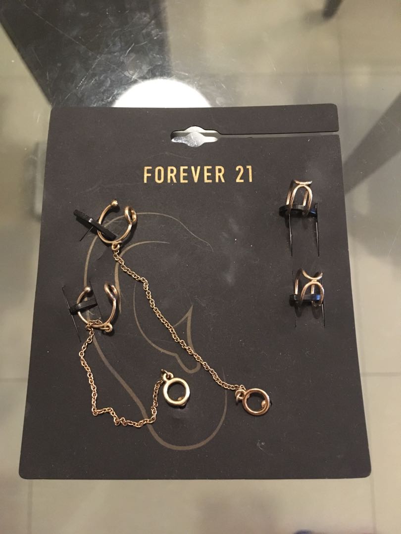 Cuff earrings clearance forever 21