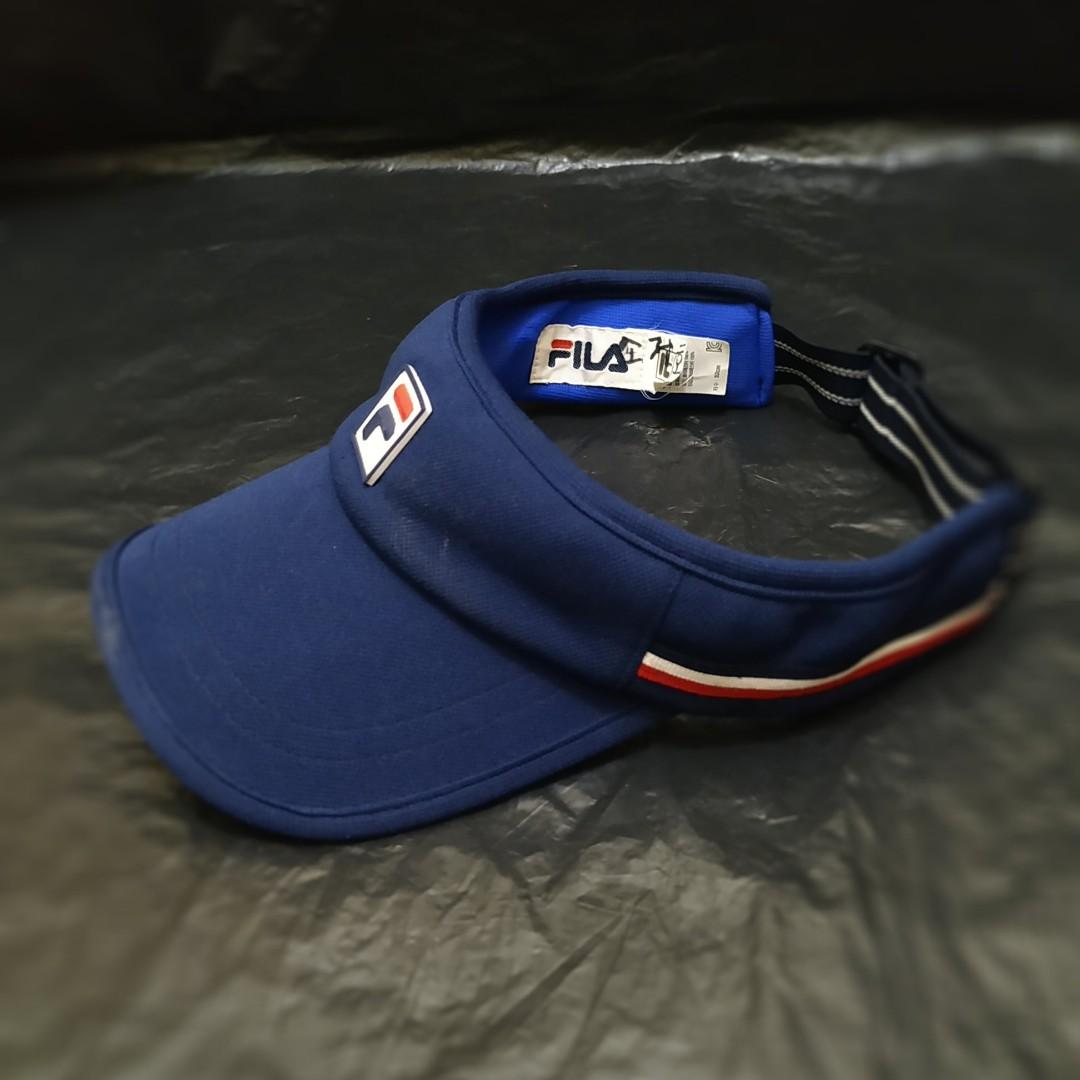 Fila visor hat, Fesyen Pria, Aksesoris 