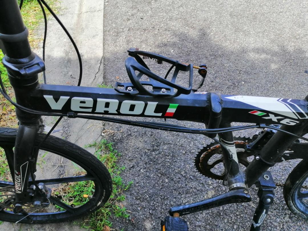 Folding Bike VEROL x6 Sports Equipment Bicycles Parts