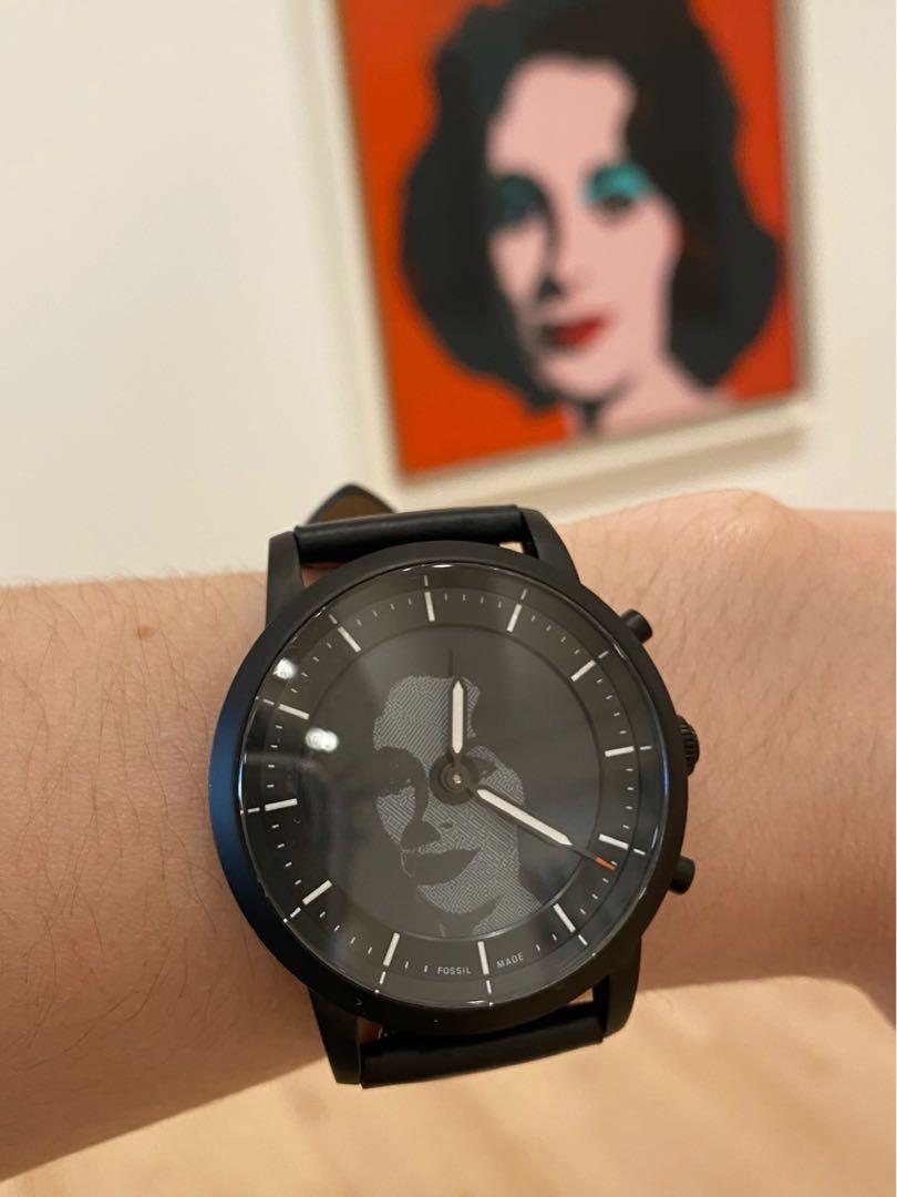 Fossil Hybrid HR collider smartwatch