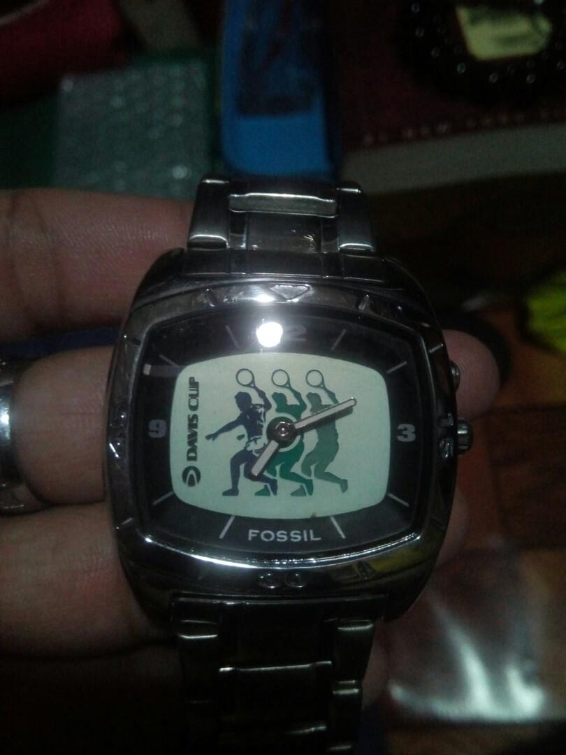 Fossil davis cup watch discount