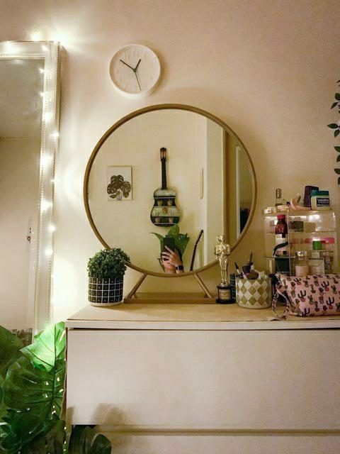 Freeship Free Post To West Malaysia Only Ready Stock D 40cm Round Makeup Mirror