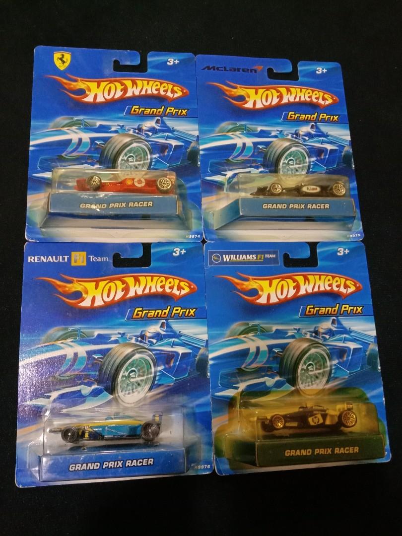 Freeship Grand Prix Racer Set 2004 Team F1 Hot Wheels Hotwheels 1 64 Toys Games Diecast Toy Vehicles On Carousell
