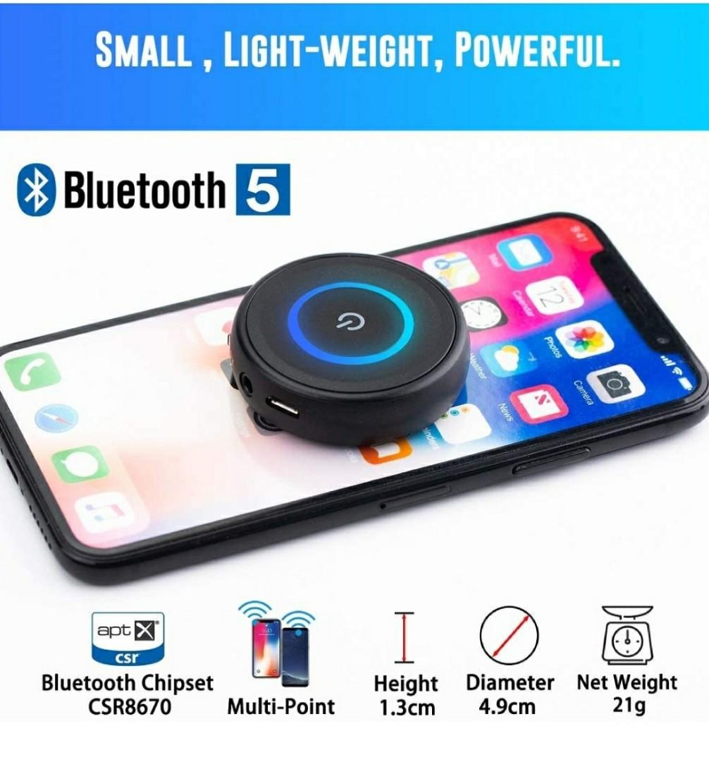 Friencity Bluetooth 5.0 Transmitter Receiver for TV Home Stereo, AptX