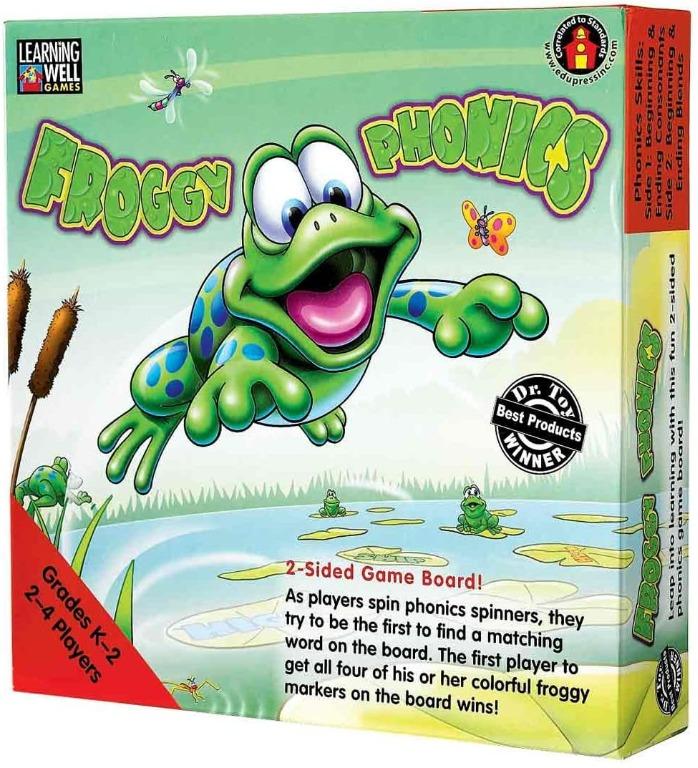 Froggy Phonics Game Level 1 by Learning Well Games, Toys & Games, Board