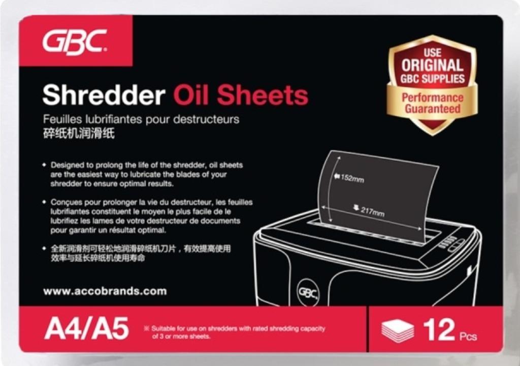 GBC Duo Paper Shredder CD Credit Card Capability Confetti Cut