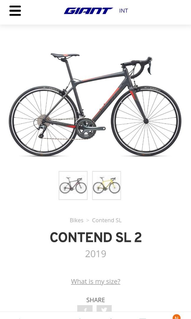 Velo giant contend sl2 sales