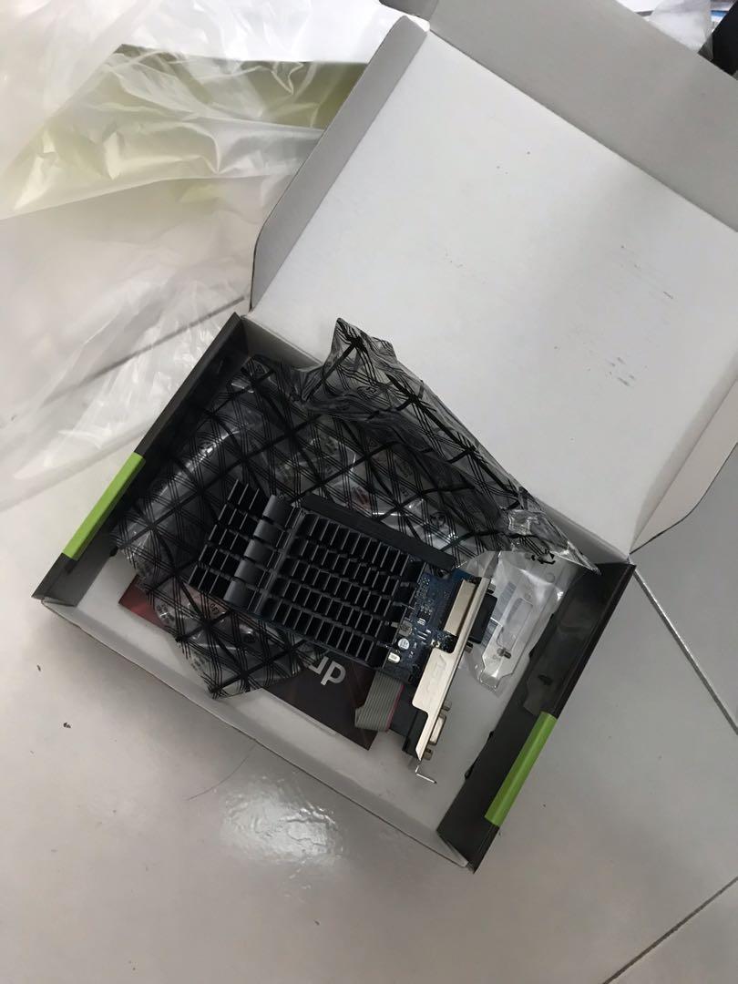 Graphics Card 2gb Asus Gt710 Electronics Computer Parts Accessories On Carousell