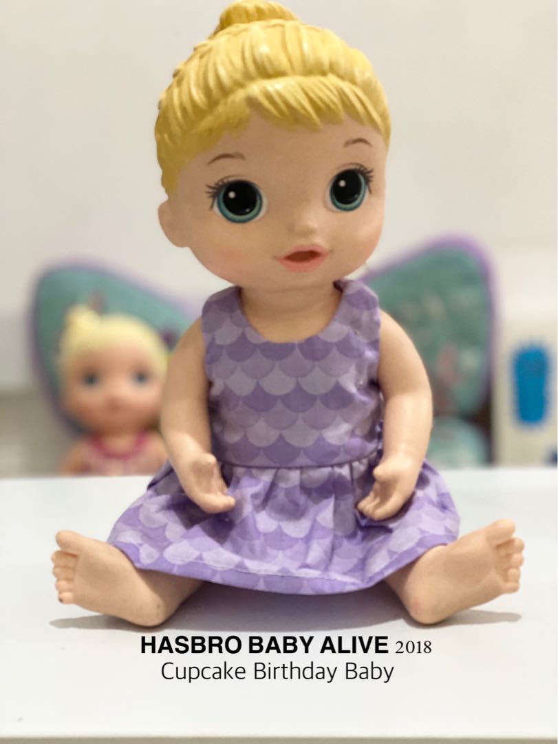 Cupcake birthday baby alive on sale