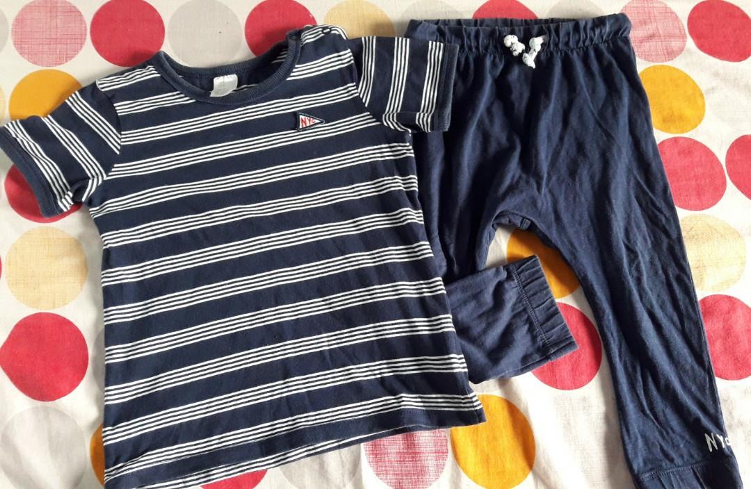 h&m pajamas baby