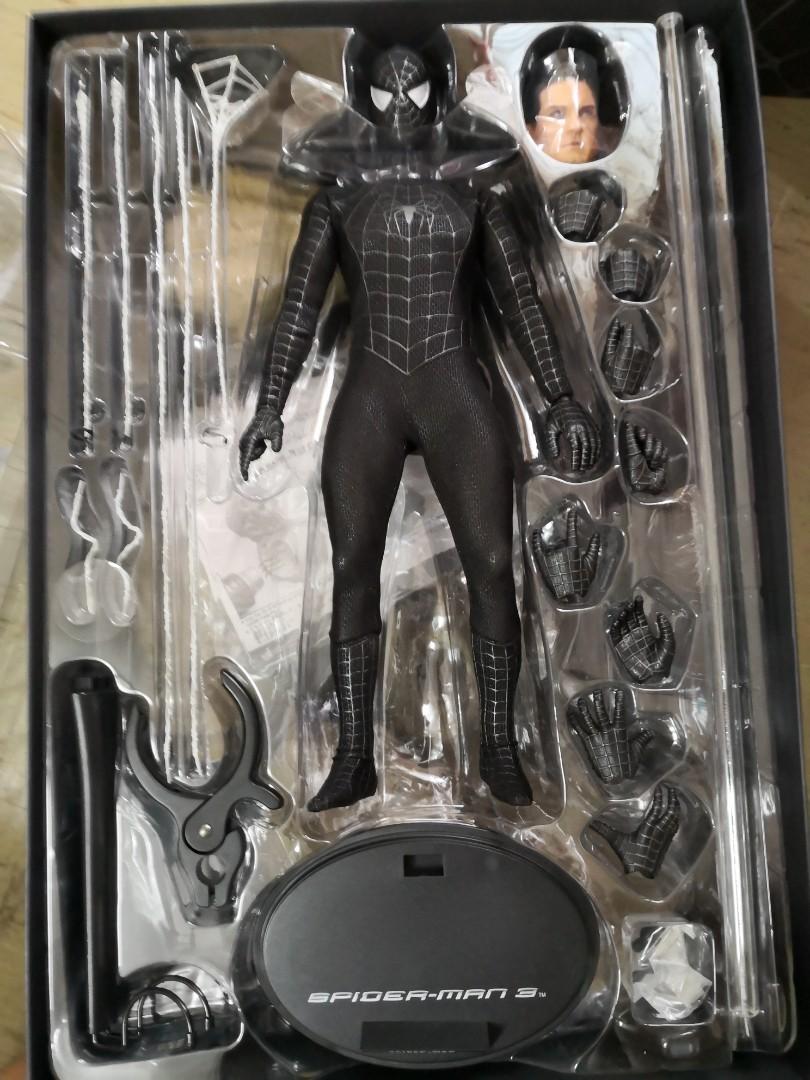 Hot Toys Spiderman 3 Black Suit Version with Sandman Diorama Base, Hobbies  & Toys, Collectibles & Memorabilia, Fan Merchandise on Carousell