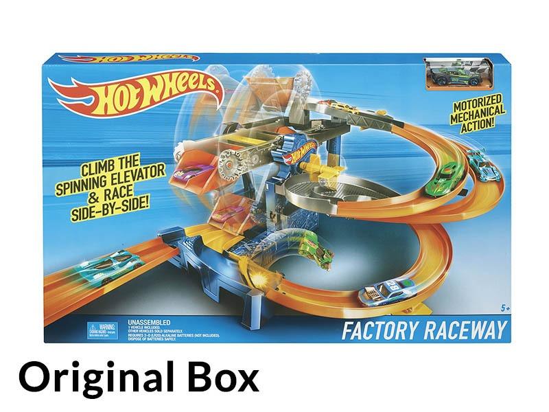 hot wheels factory raceway playset